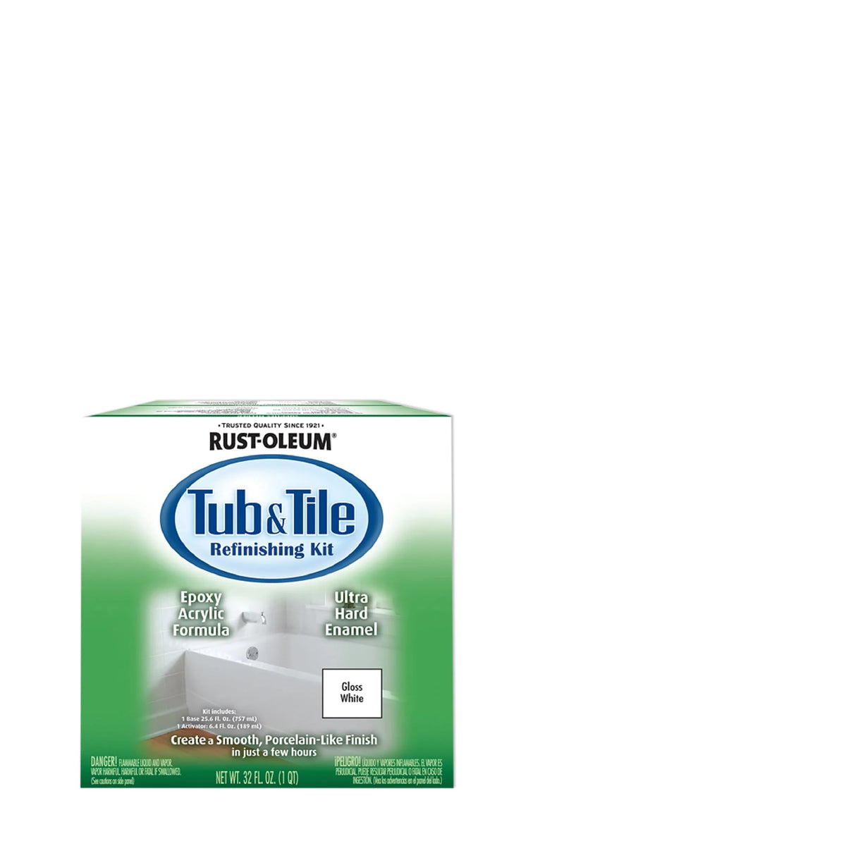 White Gloss Tub & Tile Refinishing Kit R341223