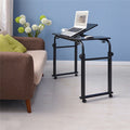 Stretchable Computer Desk with Wheels Y5488