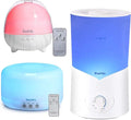1000 Ml Set of 3 White Essential Oils Diffusers O65630