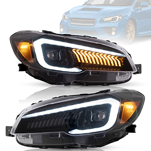 Headlights Assembly with Dynamic DRL Sequential Turn Signal Z574