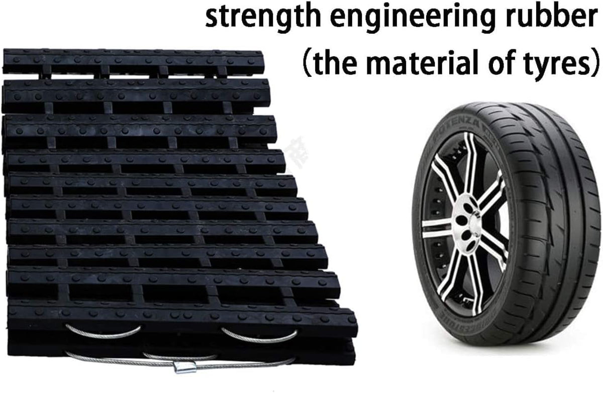Tire Traction Mat Pack of 2 (2pcs*27.6in) C21299