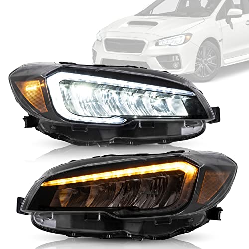 Headlights Assembly with Dynamic DRL Sequential Turn Signal Z574