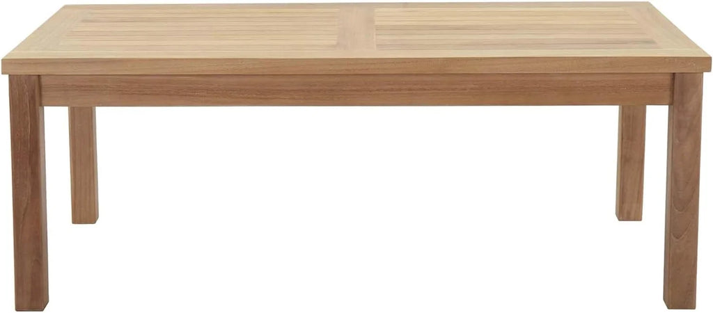 Teak Wood Outdoor Patio Coffee Table J457755