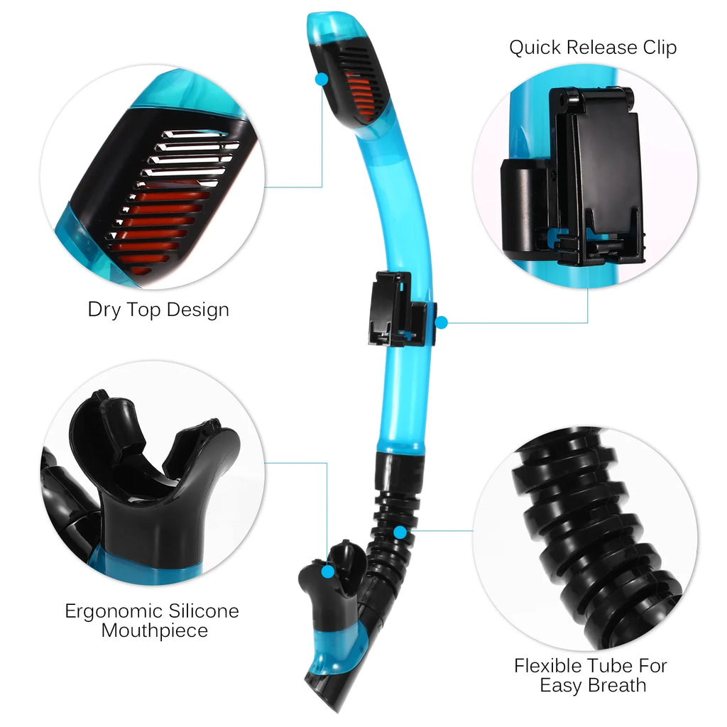 Professional Dry Snorkel Tube Set M641