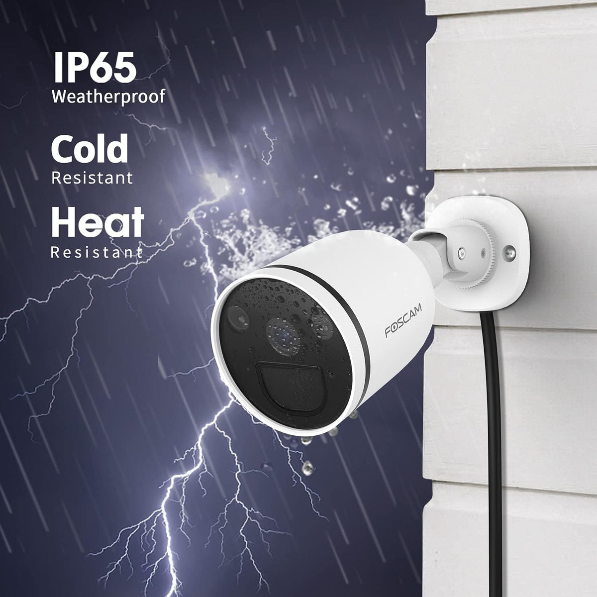 2K/4MP WiFi Security Camera with Color Night Vision F910767