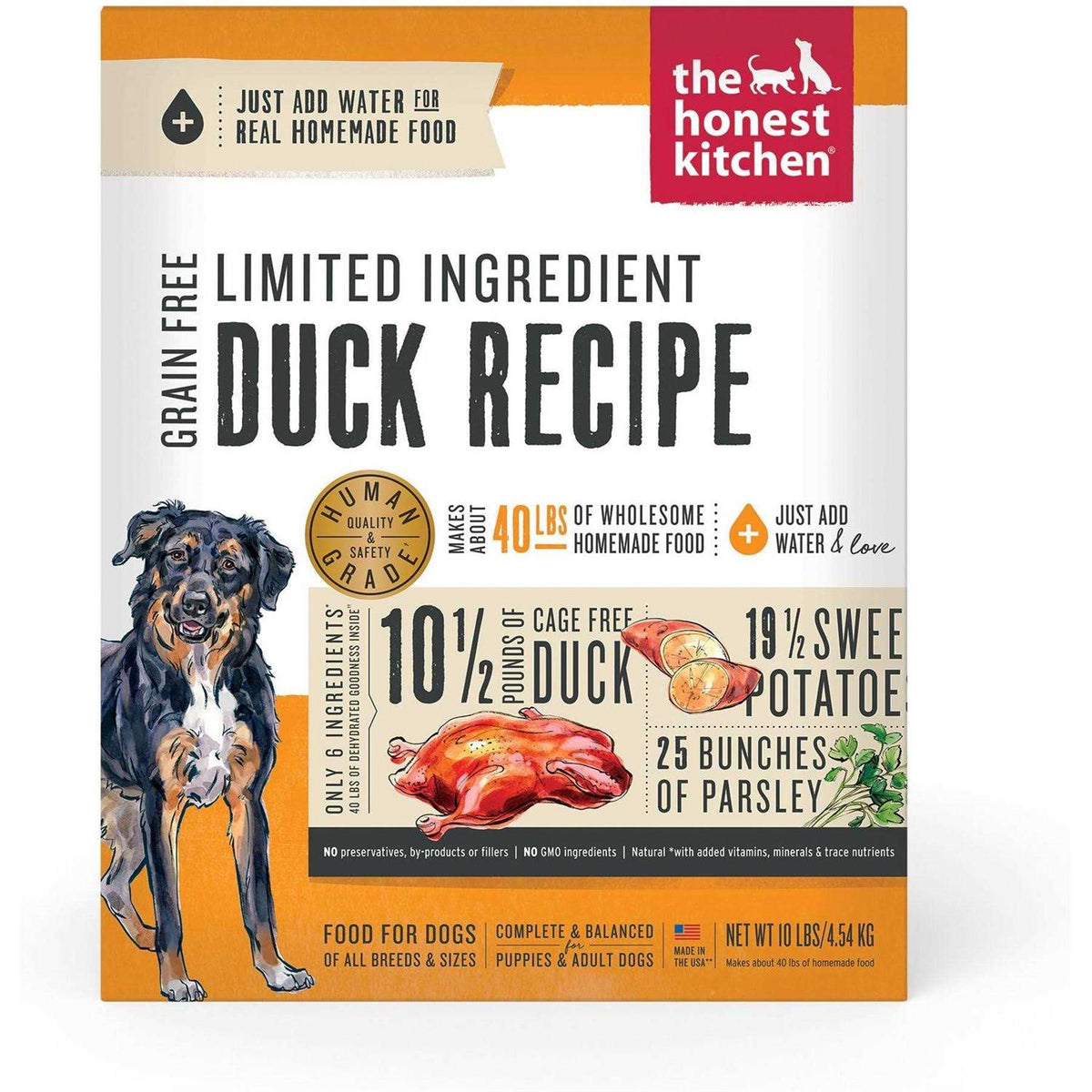 Dehydrated Limited Ingredient Duck Dog Food R623576
