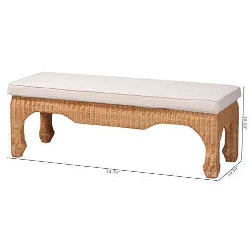 Natural Rattan Wicker Coffee Table U53237