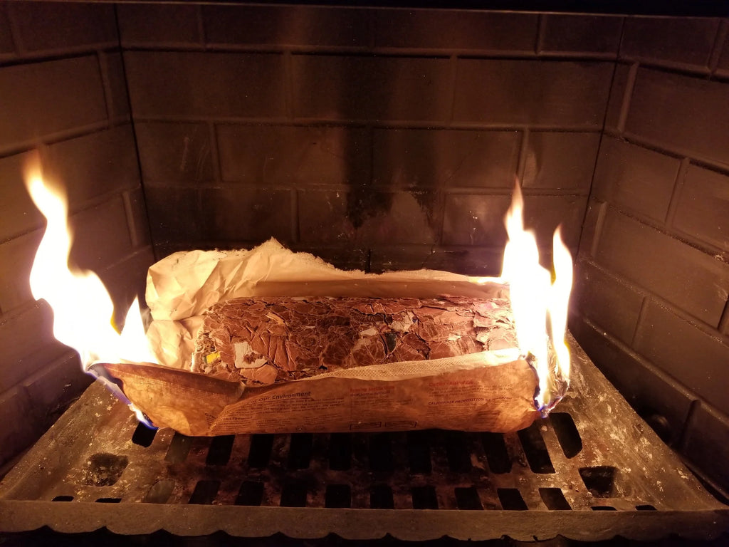 Indoor and Outdoor Fire Wood 4.3 lb Firelogs 6 Count X471