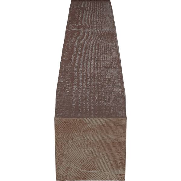 Rough Sawn Faux Wood Fireplace Mantel H56685