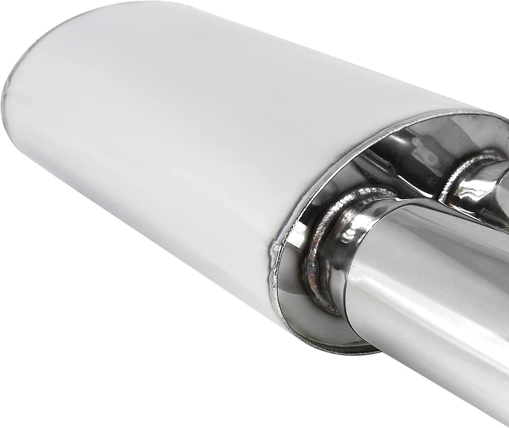 Dual 3" Titanium Exhaust Muffler Pack of 2 J452969