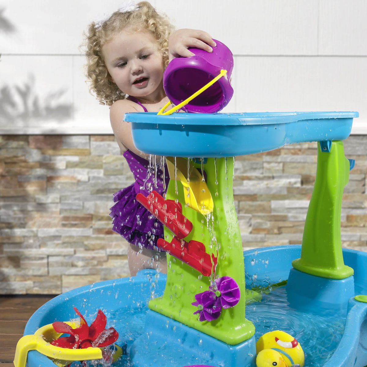 Blue Plastic Water Table R3602