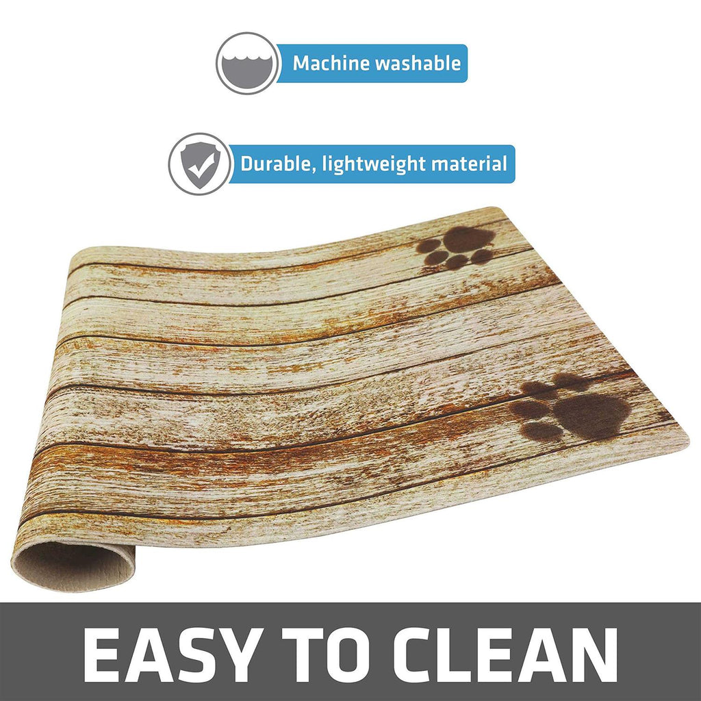 Pet Bowl Placemat Dog & Cat Food Feeding Mat Y835