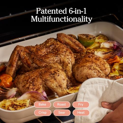 Nonstick Ceramic Griddle Pan with Ergonomic Handles X9605