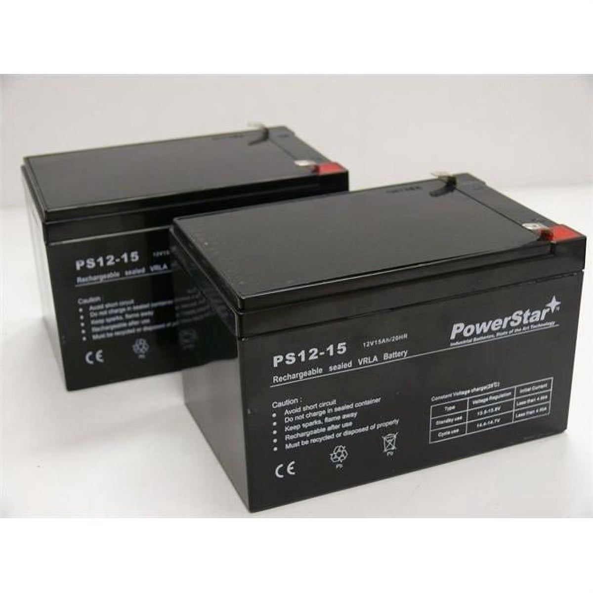 12V 15Ah Sealed Lead Acid Battery K4503