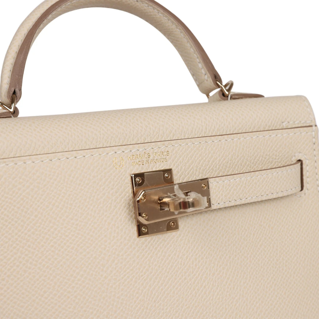 Craie Epsom Leather Handbag Q529747