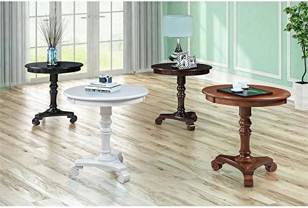 Espresso Wood End Table V747680