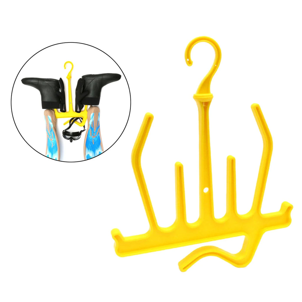 Diving Hanger Surfing Gear Hangers Fast Drying Drain Yellow Y488742