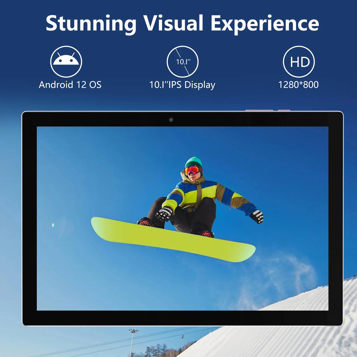 10.1 inch Android 12 Tablet with Keyboard S897
