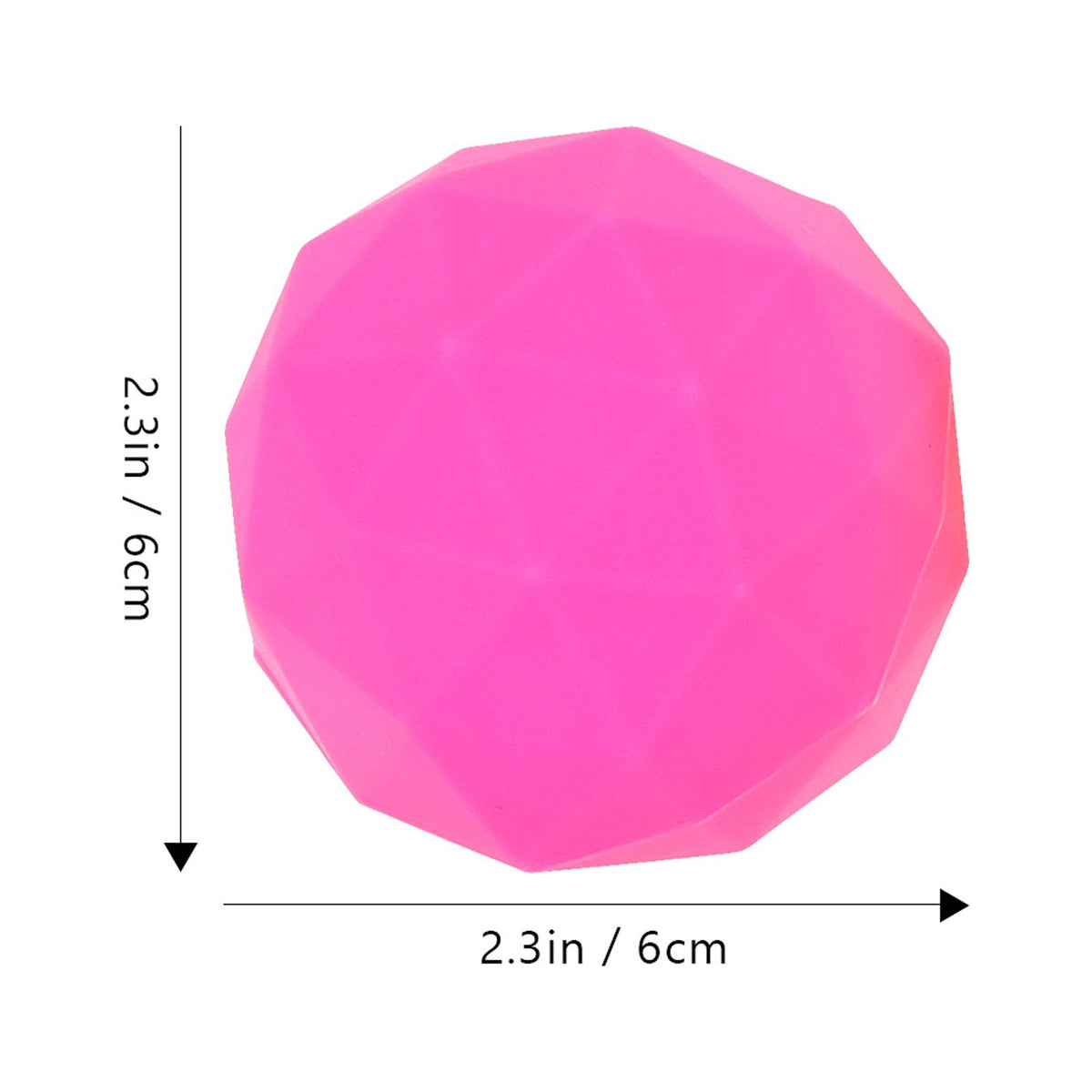 6 Pcs Silicone Water Toys Balls Q2067