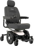 White Electric Wheelchair with U-1 Battery, 300 Lbs Weight Capacity, 16"x16-18" Seat Size C873