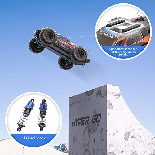 1:16 Scale 4WD Remote Control RC Monster Truck with 2 LiPo Batteries D87920