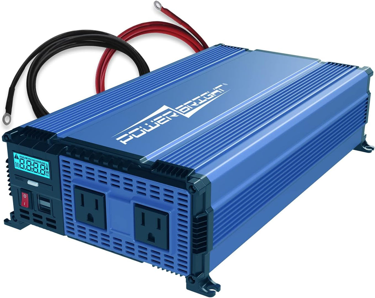 1100 Watts 12V to 110V Modified Sine Wave Power Inverter J366