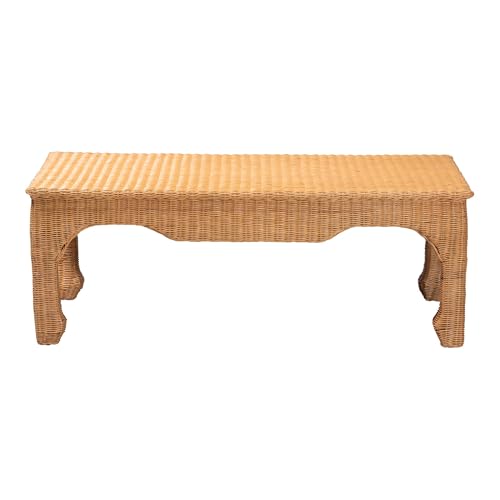Natural Rattan Wicker Coffee Table U53237