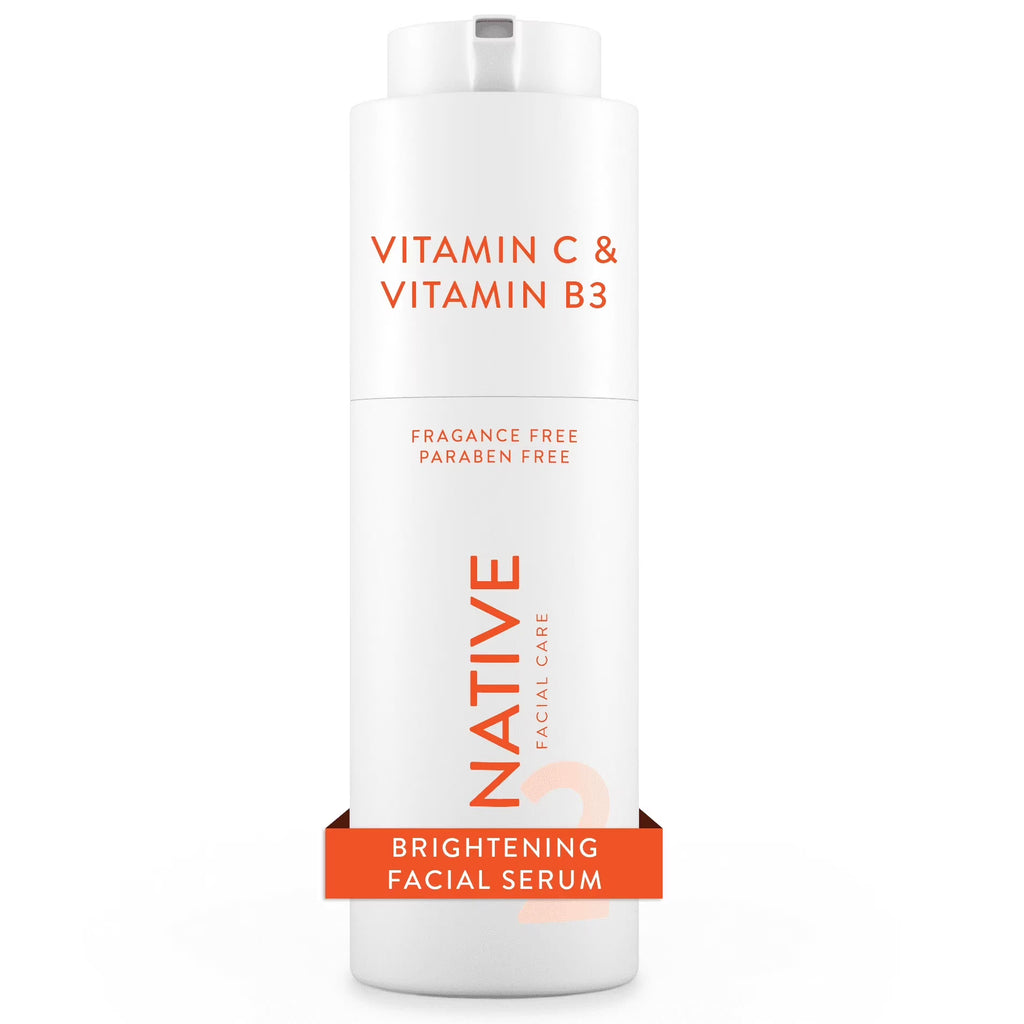 Fragrance Free Brightening Facial Serum with Vitamin C, 1 oz G475