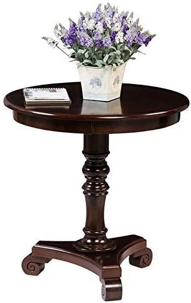 Espresso Wood End Table V747680