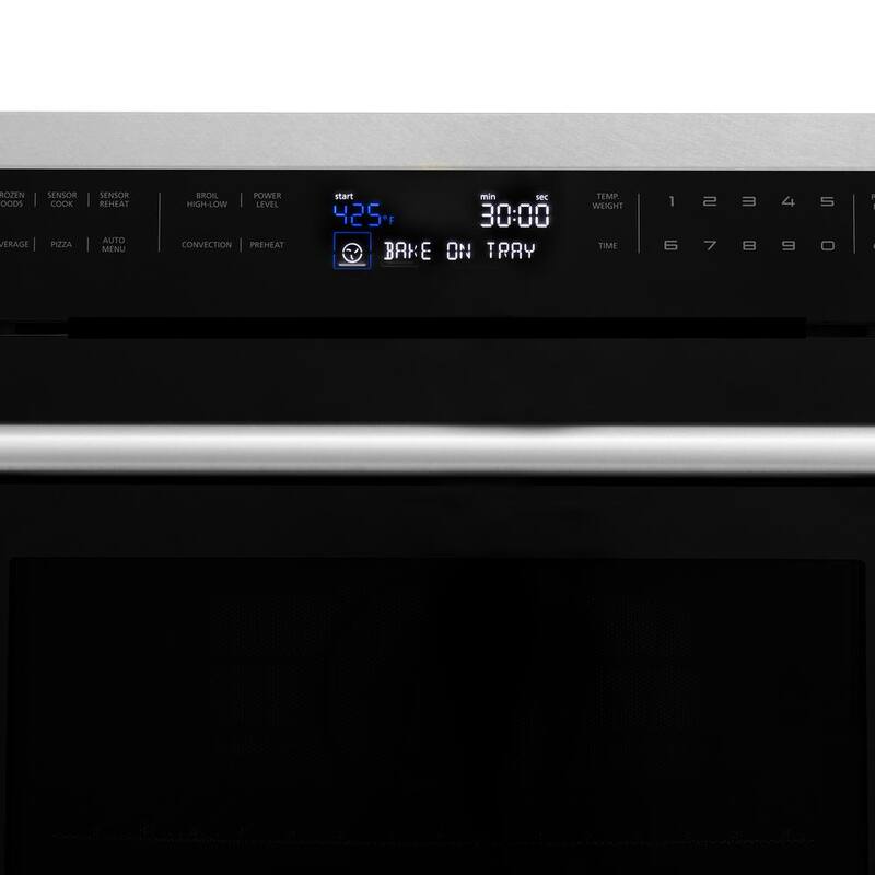 1000-Watt Built-In Microwave Oven in Stainless Steel M24837