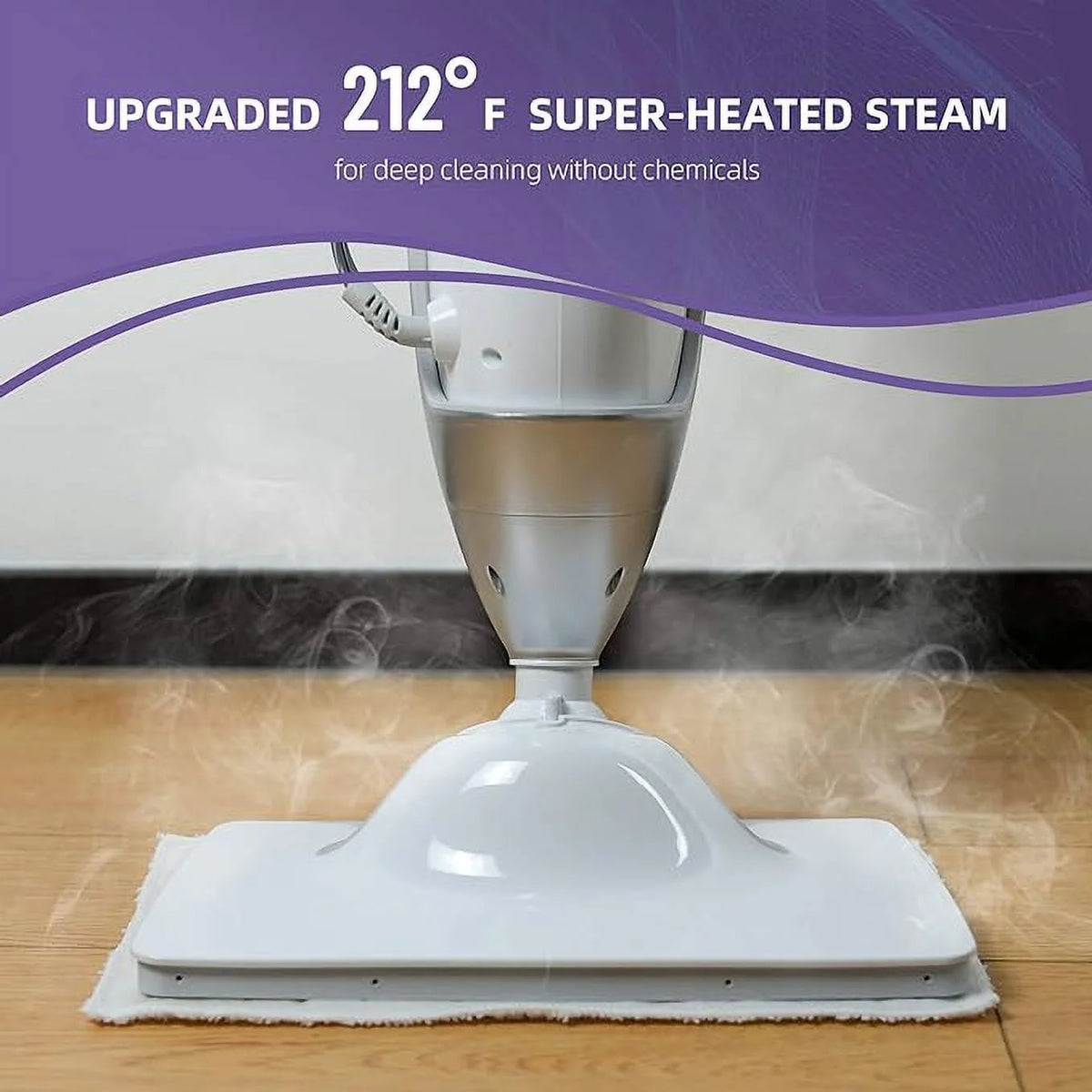 White Steam Mop B982