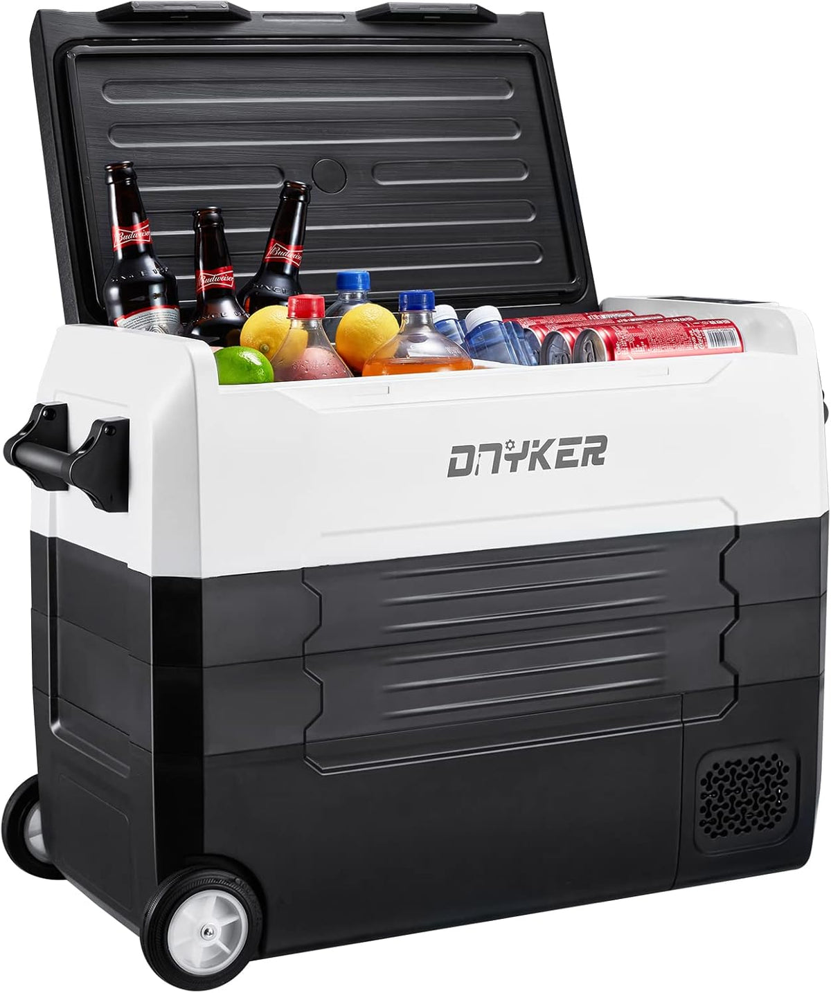 58 Quart Portable Refrigerator, 12/24V DC and 100V to 240V AC Z53747