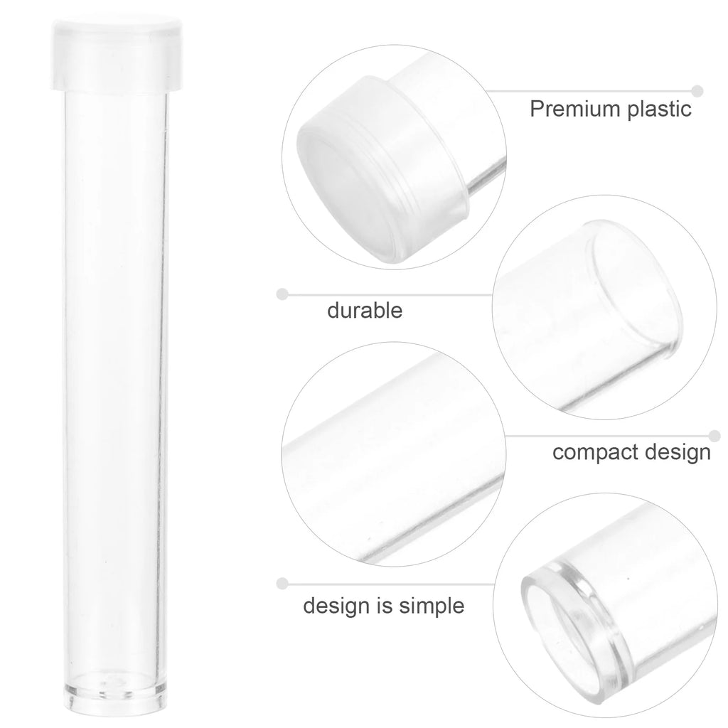 100 Pcs Clear Plastic Storage Bins Q6688