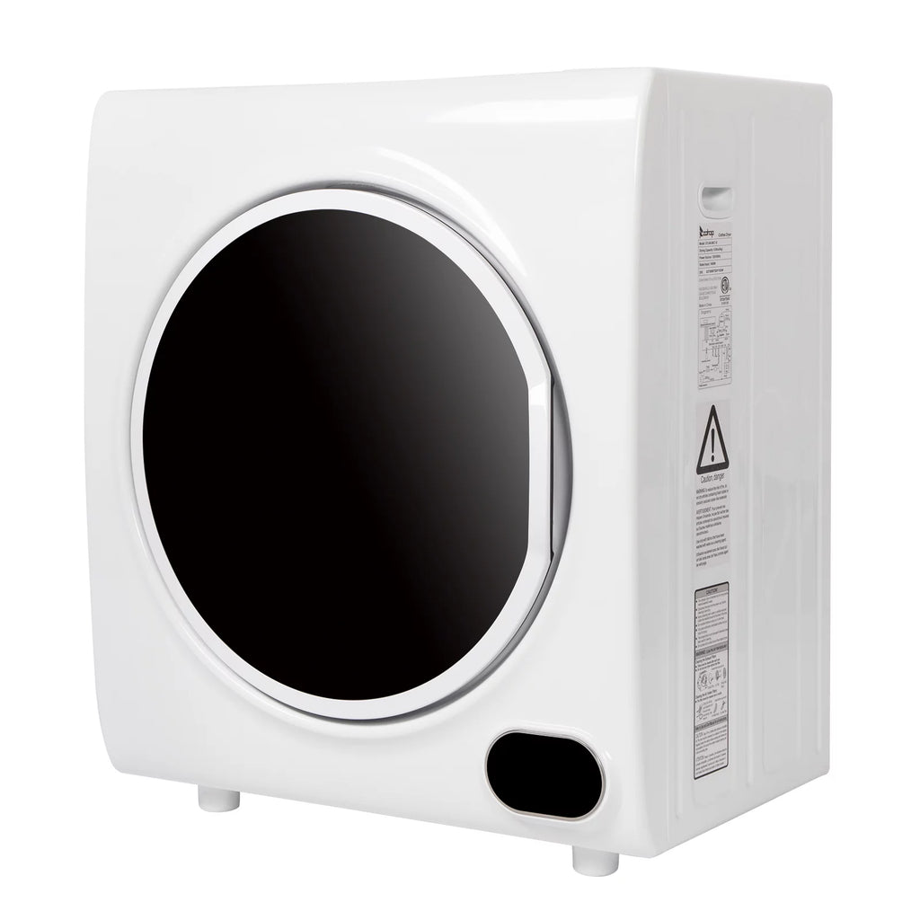Electric Compact Portable Clothes Dryer 2.6CUFT White 110V 4KG F893