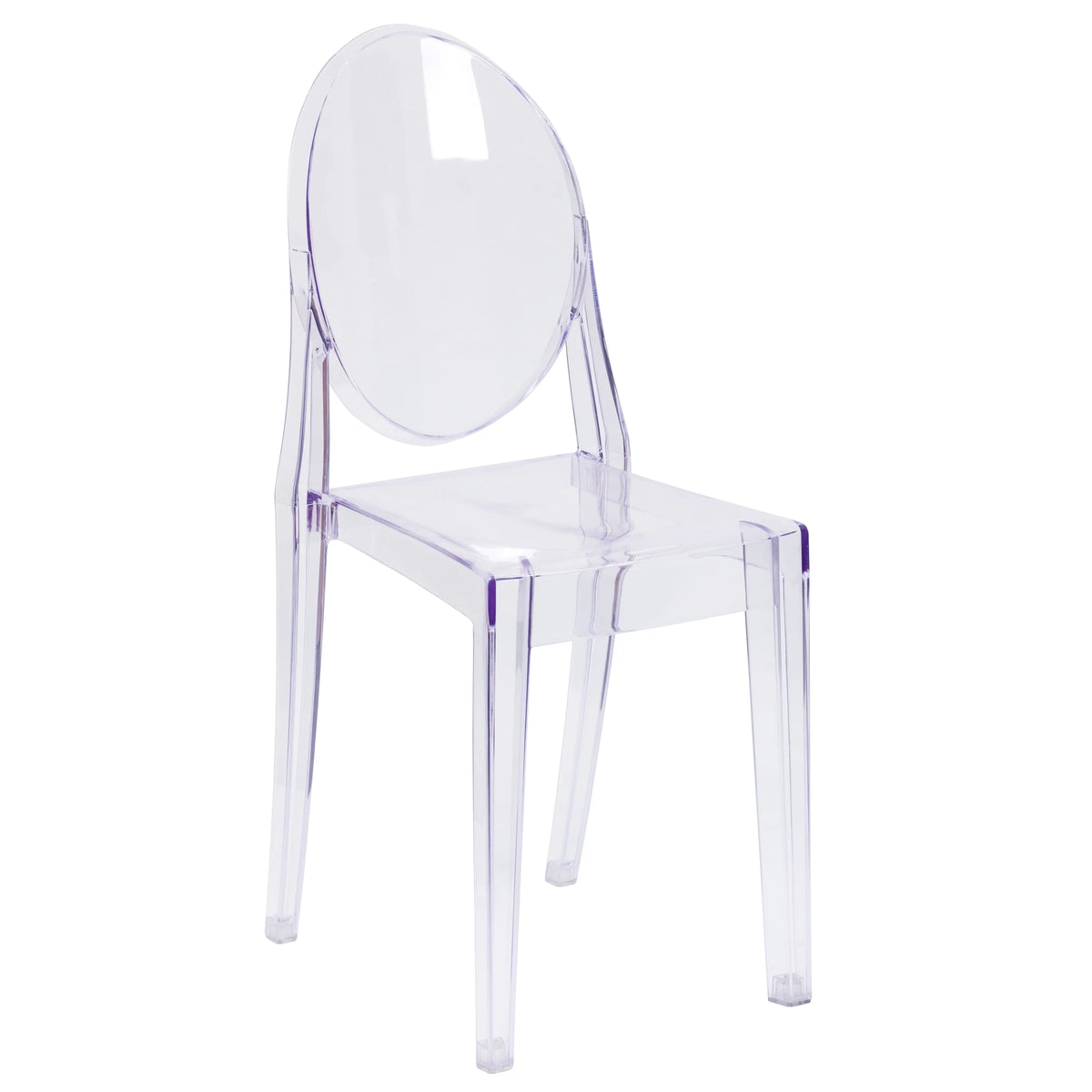 Transparent Crystal Side Chair F175