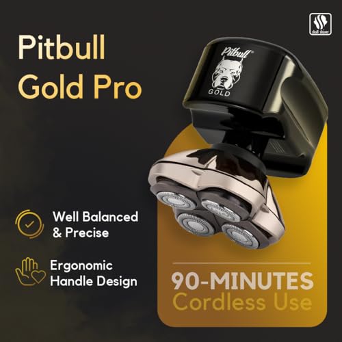 Gold Electric Head and Face Shaver G717347
