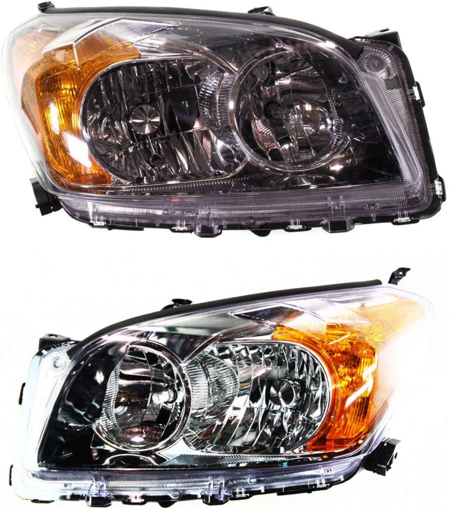 Headlight Assembly Pair with Bulbs G77701