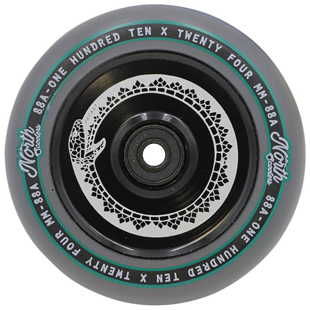 110mm Grey-Matte Black Wheel C9983