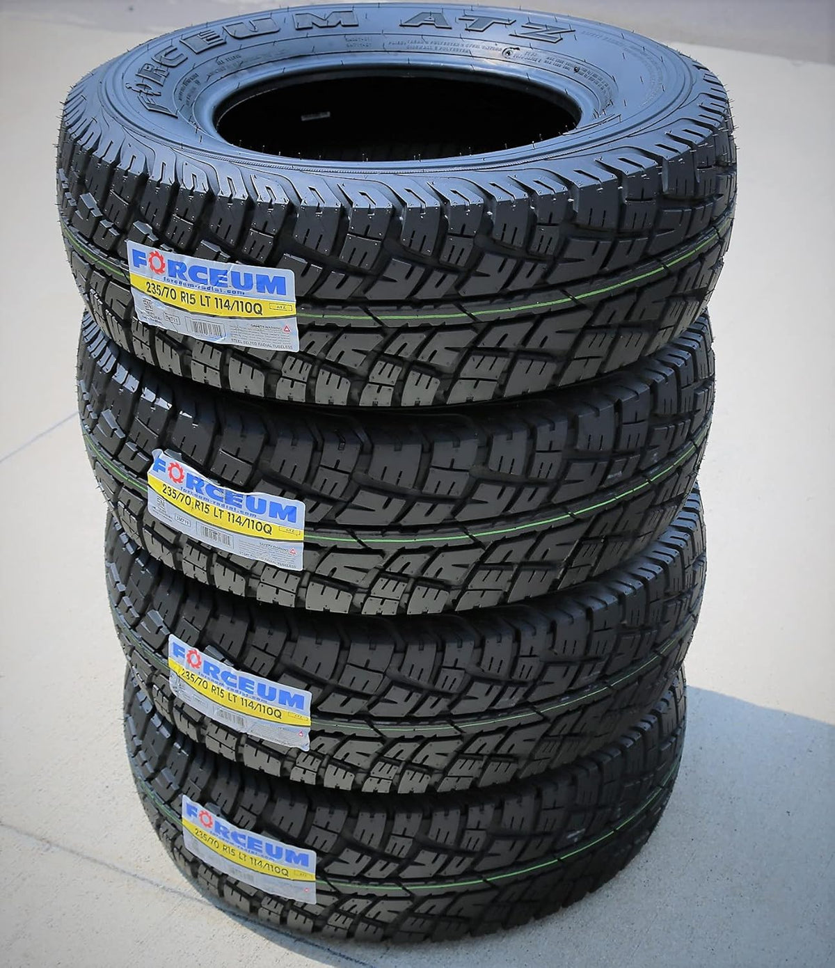 All-Terrain Light Truck Radial Tire LT235/70R15 10-Ply BSW O97224