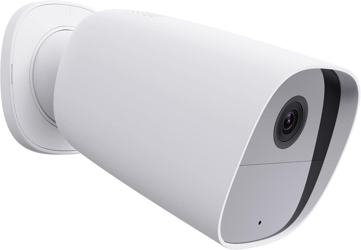 2K Wireless WiFi Security Camera, Battery Powered, AI Motion Detection, Color Night Vision, 2-Way Audio, Black O839866