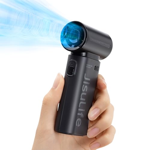 Portable Handheld Fan 5000mAh Rechargeable Black E57444