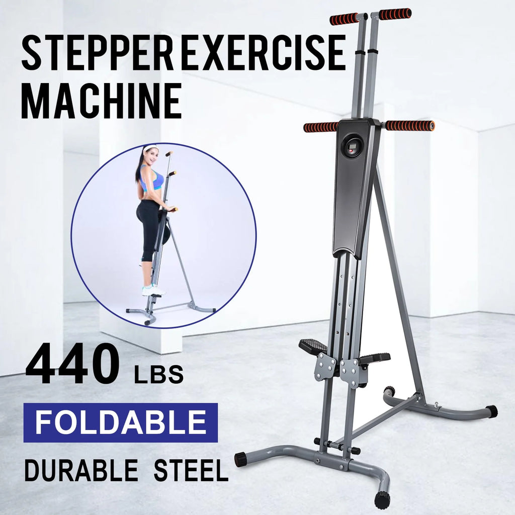 Folding Vertical Climber Stepper 2 in 1 N320