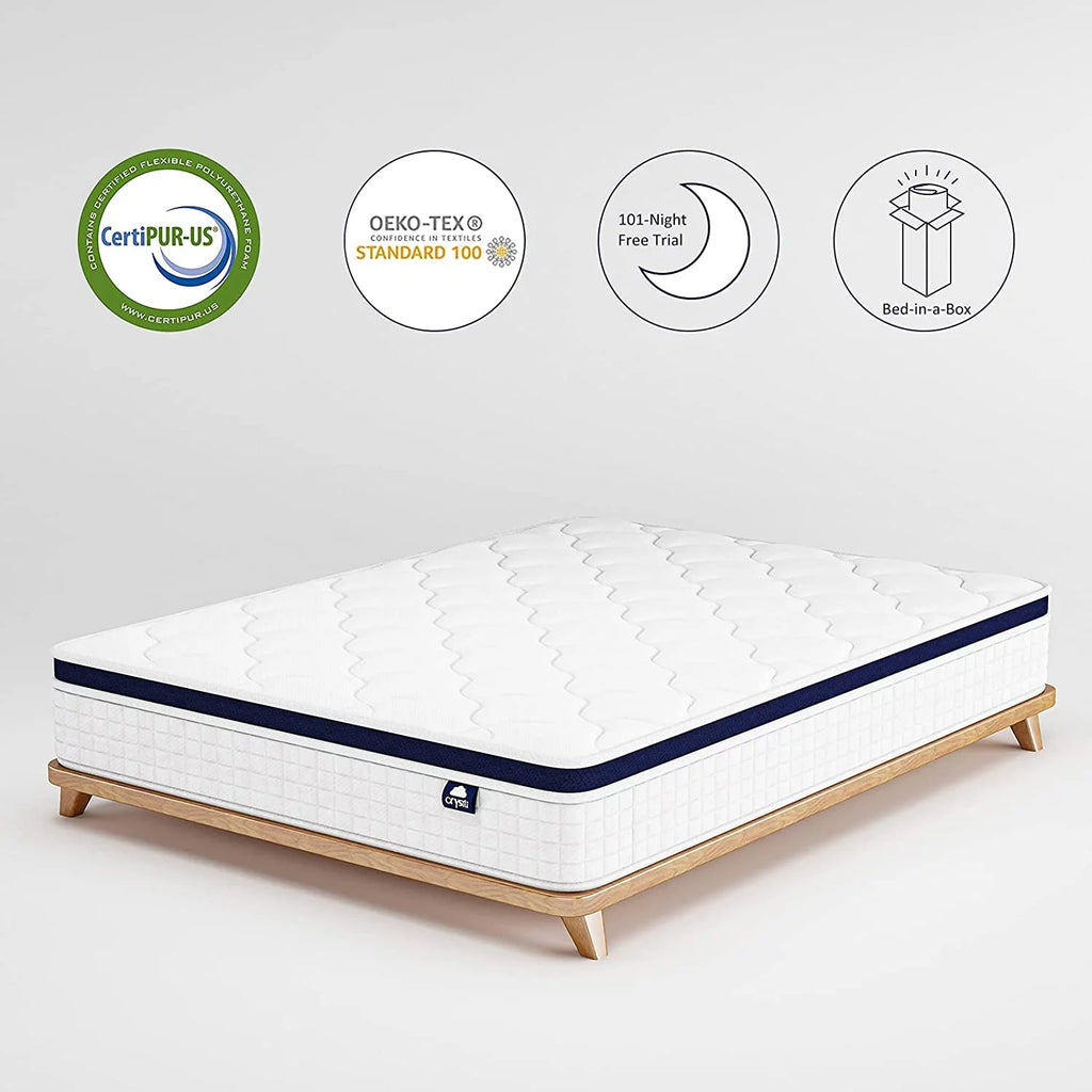 10 Inch Full Hybrid Memory Foam Mattress K967647