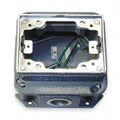 1-Gang Rectangular Cast Iron Concrete Floor Box X3231
