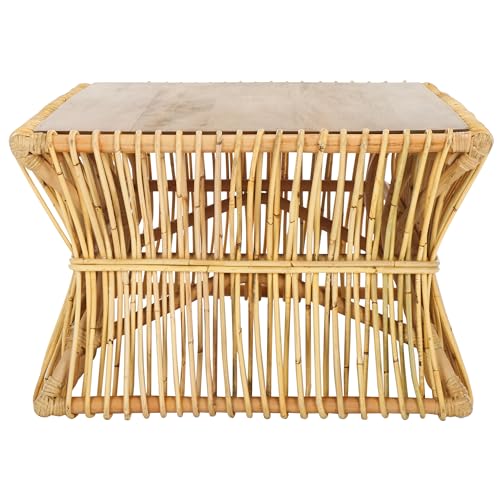 Natural Rattan Solid Wood Coffee Table F768377