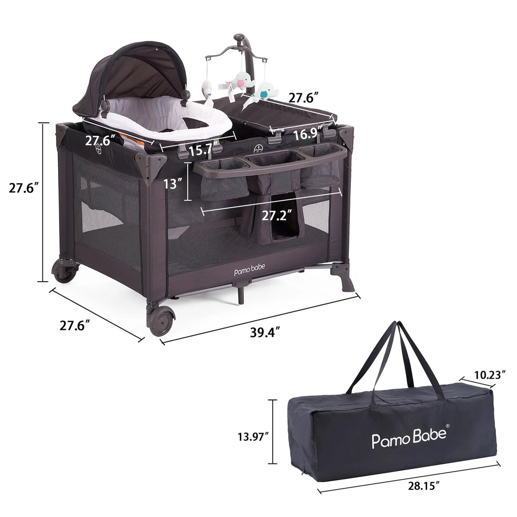 Baby Playard with Bassinet & Changing Table H64031