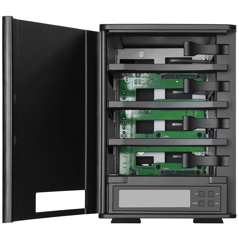 Black SATA USB 3.1 Hard Drive Enclosure H148667