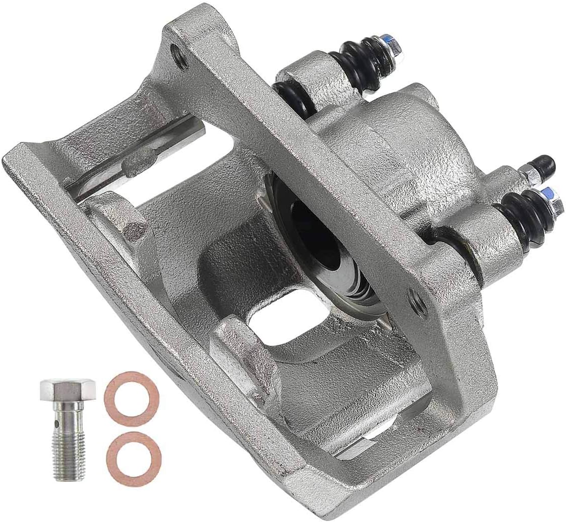 Disc Brake Caliper Assembly with Bracket Rear Left and Right 2-PC R5761