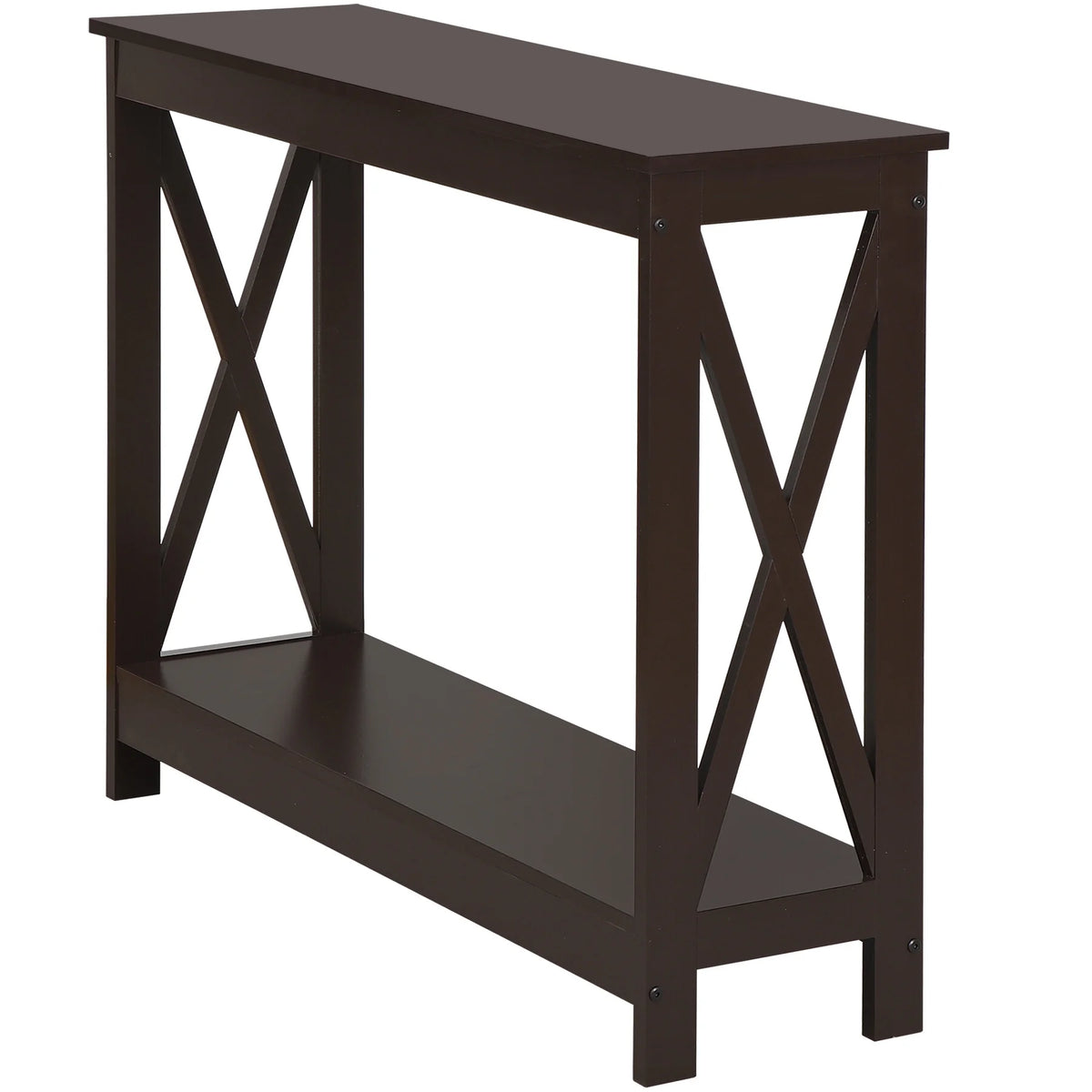 Brown Wallmount Console Table K683