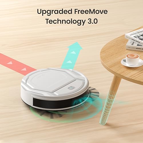 Robot Vacuum Cleaner with Strong Suction, 120 Mins Runtime, Slim, Self-Charging, Wi-Fi/App/Alexa Control Z729